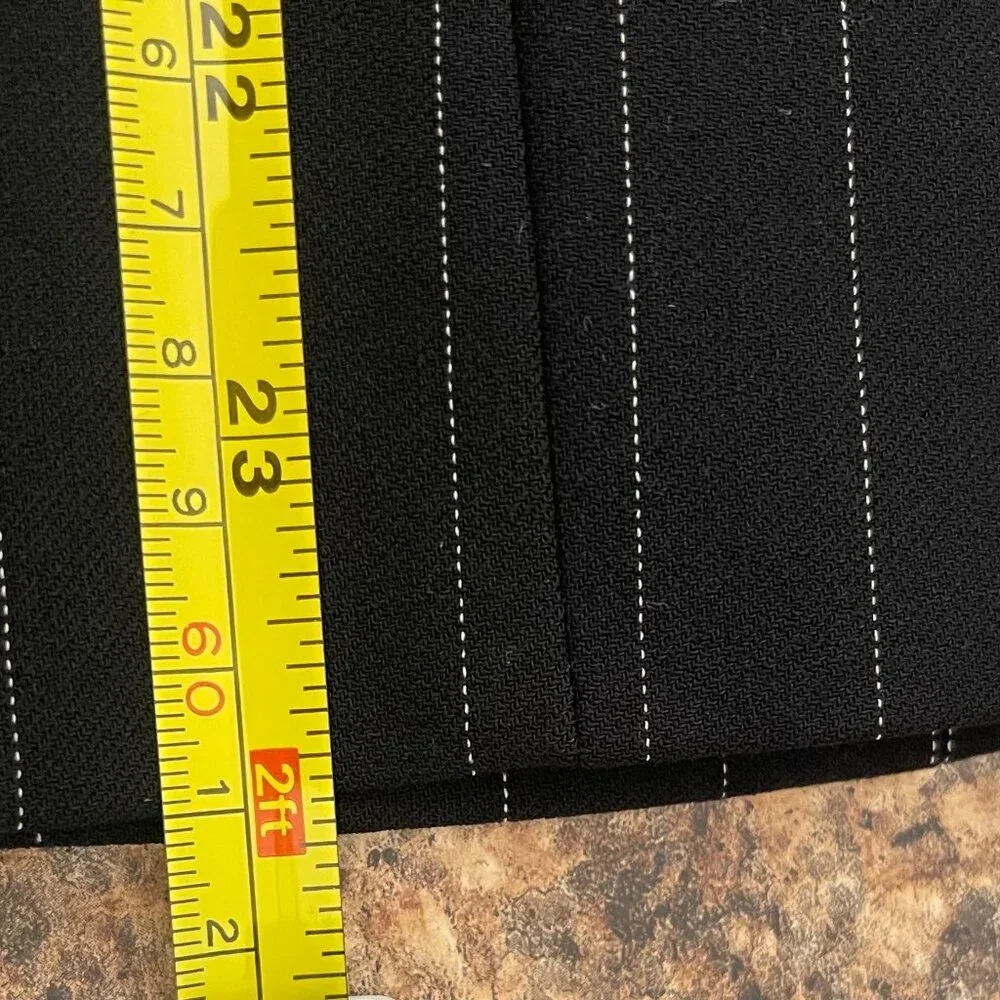 Vintage Ralph Lauren Womens Quiet Luxury Blazer Size 10 Pinstripe Old Money USA - Picture 10 of 10